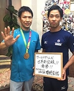 ライフセービング世界記録保持者 幡野圭祐選手